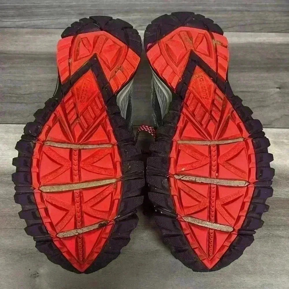 Saucony Excursion TR9 trail Shoes Womens 7 Gray Pink cute comfy running hiking - Picture 6 of 8